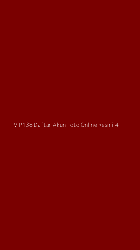 Tampilan Antarmuka Aplikasi Vip138 Daftar Akun Toto Online Resmi - 4
