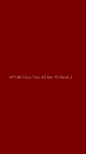 Tampilan Antarmuka Aplikasi Vip188 Situs Toto 4d Bet 10 Perak - 2