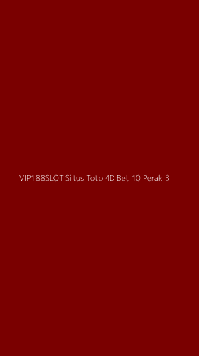 Tampilan Antarmuka Aplikasi Vip188slot Situs Toto 4d Bet 10 Perak - 3