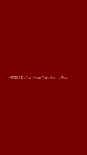 Tampilan Antarmuka Aplikasi Vip303 Daftar Akun Toto Online Resmi - 4