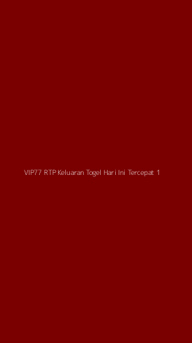 Tampilan Antarmuka Aplikasi Vip77 Rtp Keluaran Togel Hari Ini Tercepat - 1