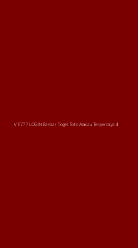 Tampilan Antarmuka Aplikasi Vip777 Login Bandar Togel Toto Macau Terpercaya - 4