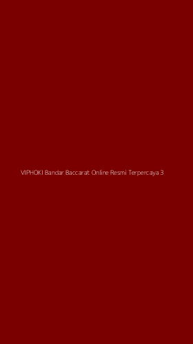 Tampilan Antarmuka Aplikasi Viphoki Bandar Baccarat Online Resmi Terpercaya - 3
