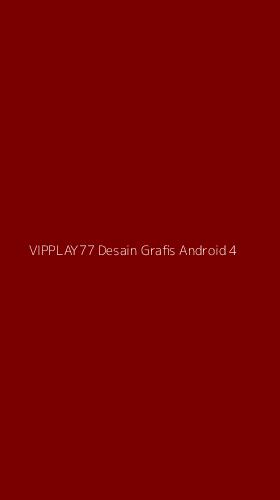 Tampilan Antarmuka Aplikasi Vipplay77 Desain Grafis Android - 4