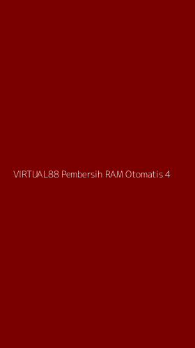 Tampilan Antarmuka Aplikasi Virtual88 Pembersih Ram Otomatis - 4
