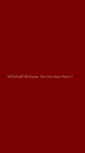 Tampilan Antarmuka Aplikasi Virtualbet88 Bandar Toto Slot Gacor Resmi - 1