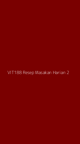 Tampilan Antarmuka Aplikasi Vit188 Resep Masakan Harian - 2