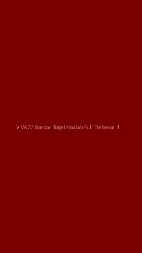 Tampilan Antarmuka Aplikasi Viva77 Bandar Togel Hadiah Full Terbesar - 1