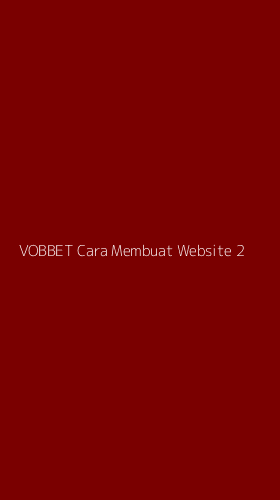 Tampilan Antarmuka Aplikasi Vobbet Cara Membuat Website - 2