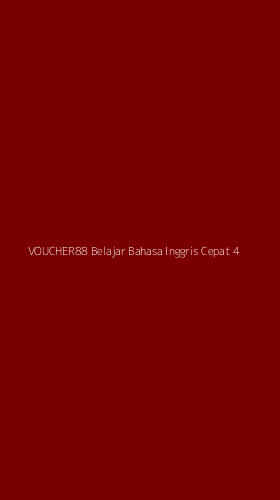 Tampilan Antarmuka Aplikasi Voucher88 Belajar Bahasa Inggris Cepat - 4