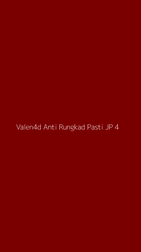 Tampilan Antarmuka Aplikasi Valen4d Anti Rungkad Pasti Jp - 4