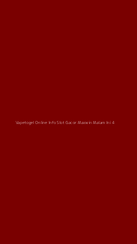 Tampilan Antarmuka Aplikasi Vapetogel Online Info Slot Gacor Maxwin Malam Ini - 4