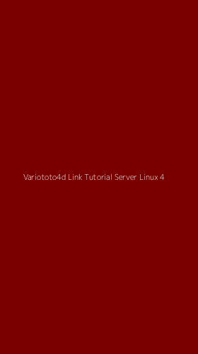 Tampilan Antarmuka Aplikasi Variototo4d Link Tutorial Server Linux - 4