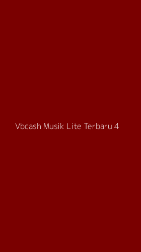 Tampilan Antarmuka Aplikasi Vbcash Musik Lite Terbaru - 4