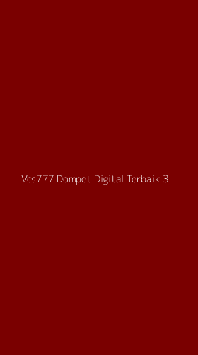 Tampilan Antarmuka Aplikasi Vcs777 Dompet Digital Terbaik - 3