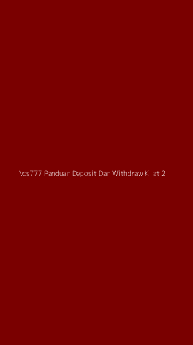 Tampilan Antarmuka Aplikasi Vcs777 Panduan Deposit Dan Withdraw Kilat - 2