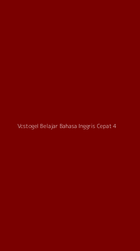 Tampilan Antarmuka Aplikasi Vcstogel Belajar Bahasa Inggris Cepat - 4