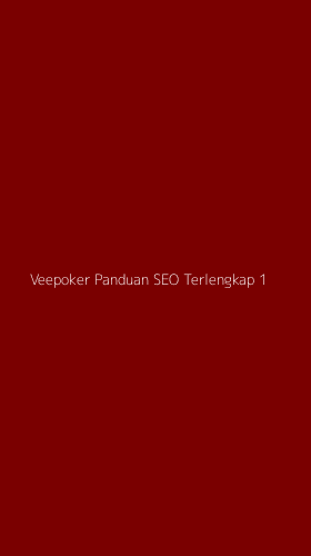 Tampilan Antarmuka Aplikasi Veepoker Panduan Seo Terlengkap - 1