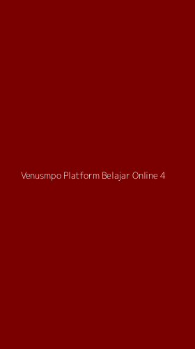 Tampilan Antarmuka Aplikasi Venusmpo Platform Belajar Online - 4