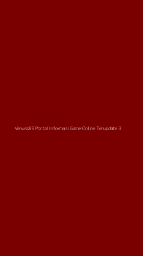 Tampilan Antarmuka Aplikasi Venuss89 Portal Informasi Game Online Terupdate - 3