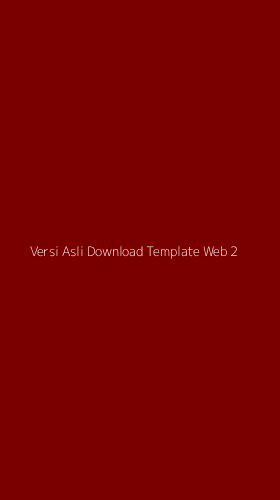 Tampilan Antarmuka Aplikasi Versi Asli Download Template Web - 2
