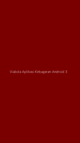 Tampilan Antarmuka Aplikasi Viabola Aplikasi Kebugaran Android - 3