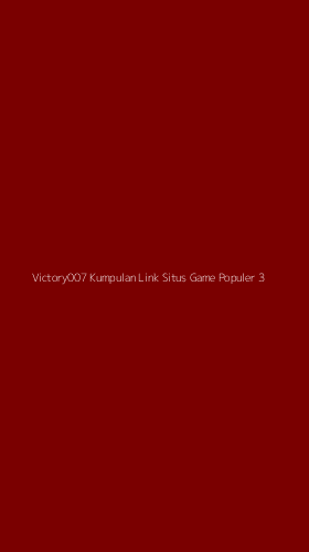 Tampilan Antarmuka Aplikasi Victory007 Kumpulan Link Situs Game Populer - 3