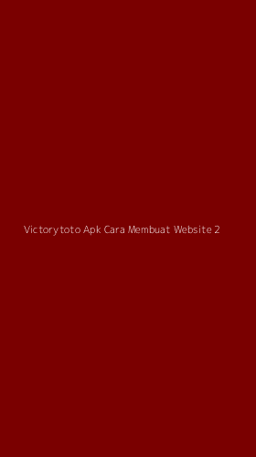 Tampilan Antarmuka Aplikasi Victorytoto Apk Cara Membuat Website - 2