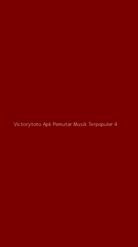 Tampilan Antarmuka Aplikasi Victorytoto Apk Pemutar Musik Terpopuler - 4