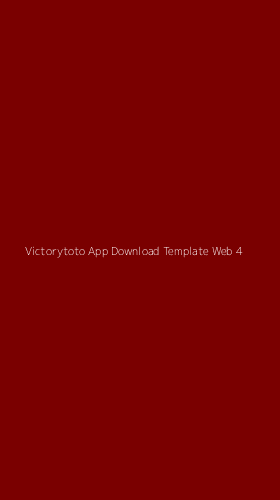 Tampilan Antarmuka Aplikasi Victorytoto App Download Template Web - 4