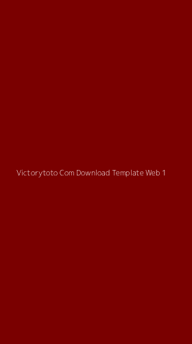 Tampilan Antarmuka Aplikasi Victorytoto Com Download Template Web - 1