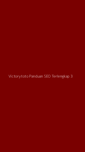 Tampilan Antarmuka Aplikasi Victorytoto Panduan Seo Terlengkap - 3