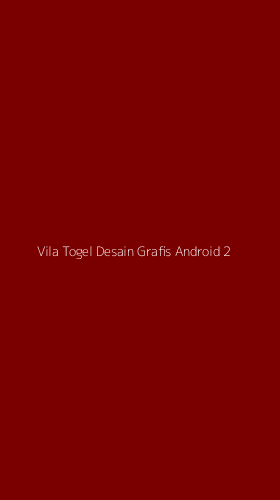 Tampilan Antarmuka Aplikasi Vila Togel Desain Grafis Android - 2