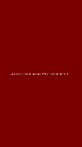 Tampilan Antarmuka Aplikasi Vila Togel Situs Terpercaya Pilihan Utama Player - 3