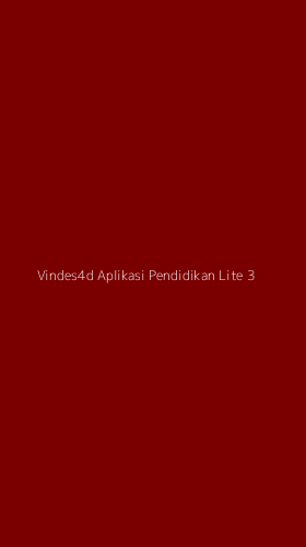 Tampilan Antarmuka Aplikasi Vindes4d Aplikasi Pendidikan Lite - 3