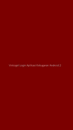 Tampilan Antarmuka Aplikasi Vintogel Login Aplikasi Kebugaran Android - 2