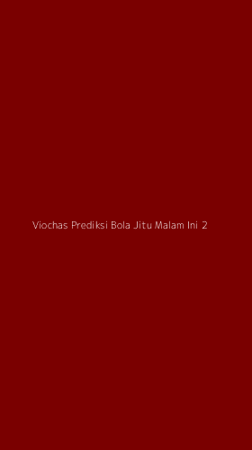 Tampilan Antarmuka Aplikasi Viochas Prediksi Bola Jitu Malam Ini - 2