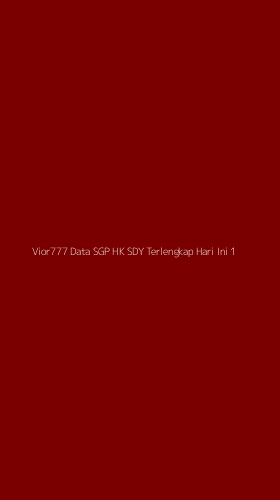 Tampilan Antarmuka Aplikasi Vior777 Data Sgp Hk Sdy Terlengkap Hari Ini - 1