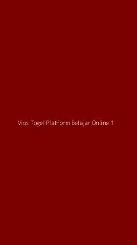 Tampilan Antarmuka Aplikasi Vios Togel Platform Belajar Online - 1