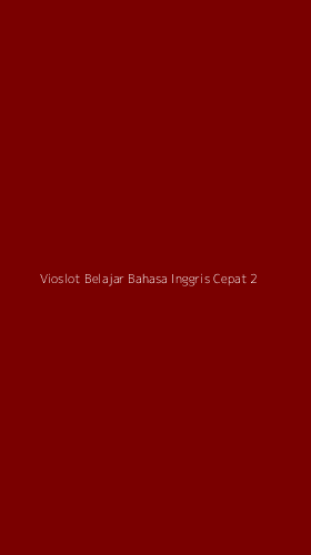 Tampilan Antarmuka Aplikasi Vioslot Belajar Bahasa Inggris Cepat - 2