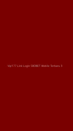 Tampilan Antarmuka Aplikasi Vip177 Link Login Sbobet Mobile Terbaru - 3