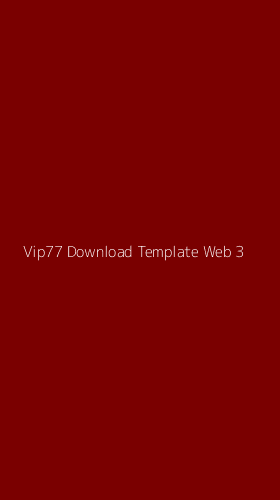Tampilan Antarmuka Aplikasi Vip77 Download Template Web - 3