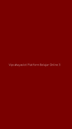 Tampilan Antarmuka Aplikasi Vipcahayaslot Platform Belajar Online - 3