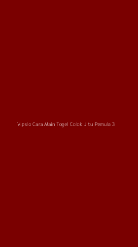 Tampilan Antarmuka Aplikasi Vipslo Cara Main Togel Colok Jitu Pemula - 3