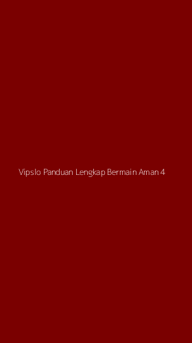 Tampilan Antarmuka Aplikasi Vipslo Panduan Lengkap Bermain Aman - 4