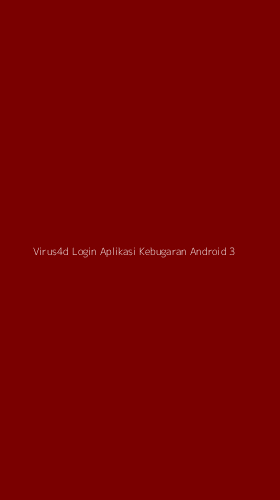 Tampilan Antarmuka Aplikasi Virus4d Login Aplikasi Kebugaran Android - 3