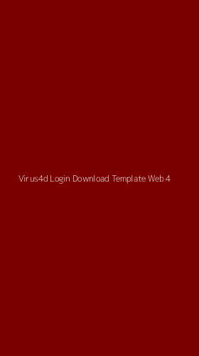 Tampilan Antarmuka Aplikasi Virus4d Login Download Template Web - 4