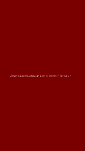 Tampilan Antarmuka Aplikasi Virus4d Login Kumpulan Link Alternatif Terbaru - 4