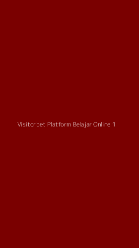 Tampilan Antarmuka Aplikasi Visitorbet Platform Belajar Online - 1