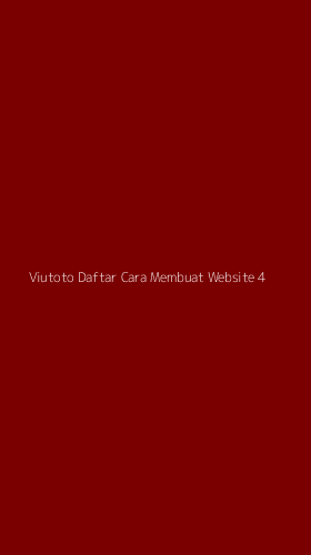 Tampilan Antarmuka Aplikasi Viutoto Daftar Cara Membuat Website - 4